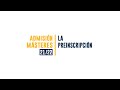 Image of the cover of the video;Información preinscripción másteres